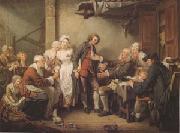 Jean Baptiste Greuze The Village Betrothal (mk05) oil painting picture wholesale
